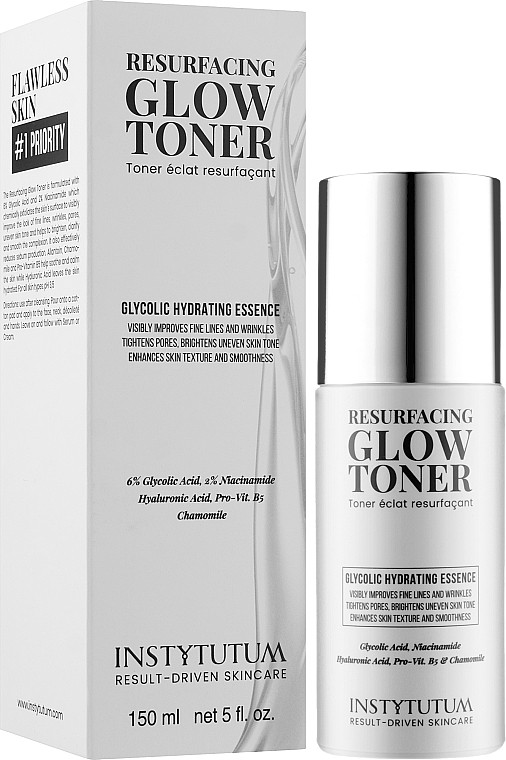 Instytutum Resurfacing Glow Toner Тонер з гліколевою кислотою