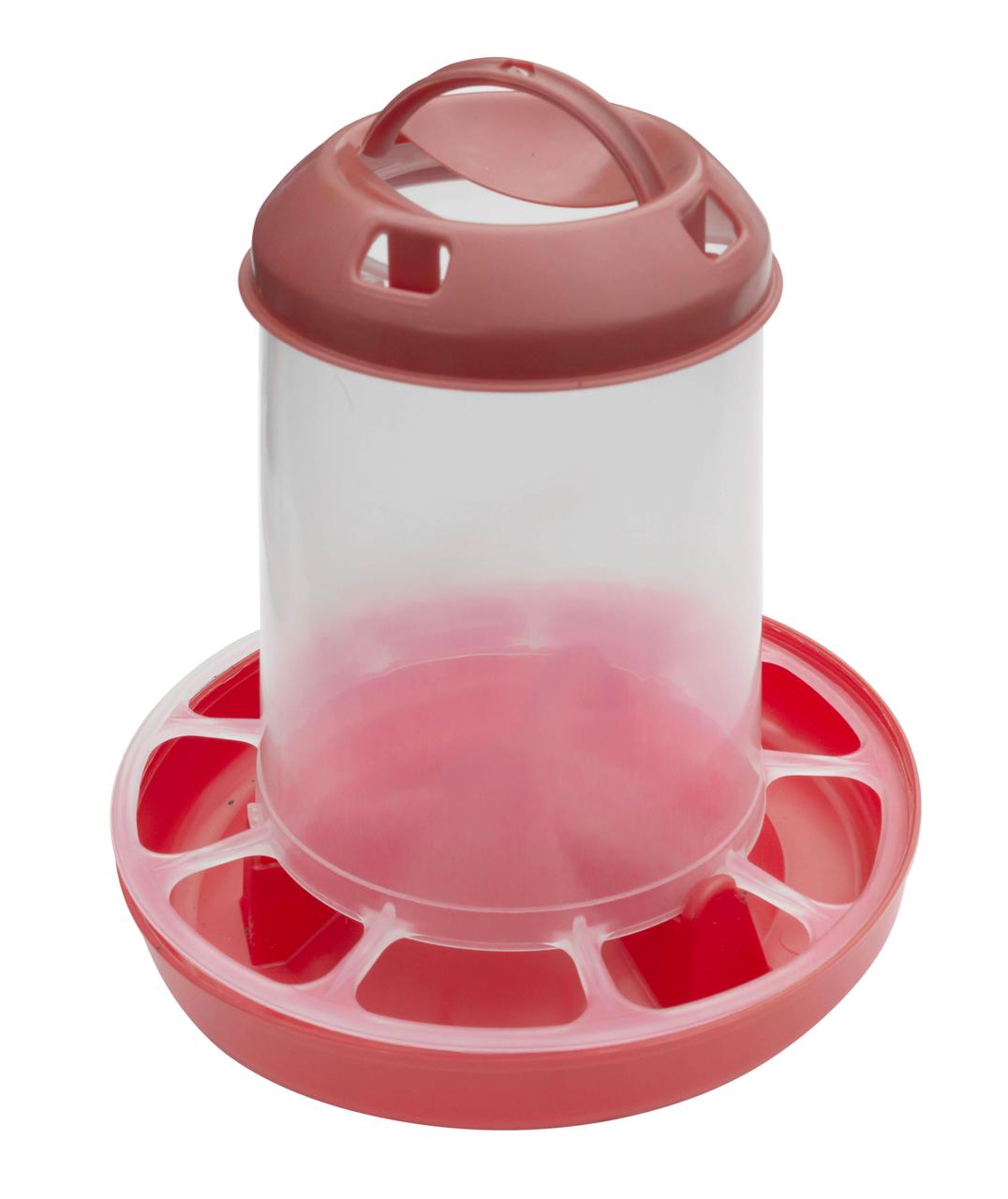 Годівниця бункерна для птиці 1,5 літра (Сюрприз) 10 шт/уп, фото 1