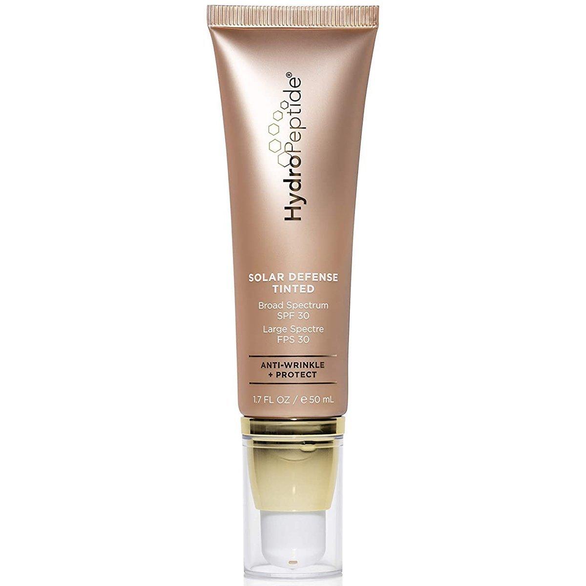 Зволожуючий крем SPF 30 з тоном Hydropeptide Solar Defense Tinted, фото 1