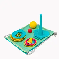 Набір для пісочниці Quut Triplet + Star Fish + Ringo + Plui в сумочці