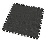 Мат-пазл Hop-Sport EVA 1см HS-A010PM - 6 частин чорний, фото 7