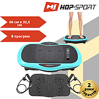 Виброплатформа Hop-Sport 3D HS-070VS Scout бирюзовый, до 120 кг