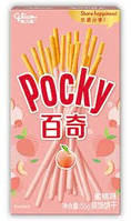 Японские палочки Glico Pocky Creamy Peach Biscuit Sticks 55g