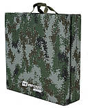 Мат гімнастичний Hop-Sport HS-065FM 5см твердий хакі, фото 4