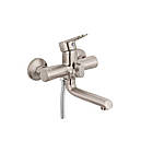 Змішувач для ванної Kroner KRM Elbe-N060 одноважільний змішувач для ванної з лійкою для душу, фото 4