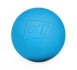 Силіконовий масажний м'яч 63 мм Hop-Sport HS-S063MB блакитний, фото 3