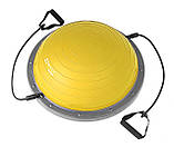 Балансувальна півсфера Hop-Sport HS-L058 жовта, фото 5