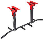 Турнік універсальний на стіну та стелю Hop-Sport HS-2006K із рукавичками, фото 4