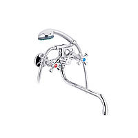 Змішувач для ванної кімнати Kroner KRM Rhein - C071 Якісний кран у ванну з нержавіючої сталі