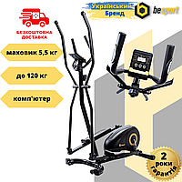 Орбитрек Besport BS-1020E RUNNER магнитный черно-желтый, 8 уровней, до 120 кг