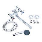 Змішувач для ванни та раковини Agua Toledo-C074 змішувач для ванни з душем, фото 4