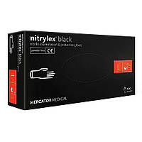 Рукавички нітрілові nitrylex® black, розмір L