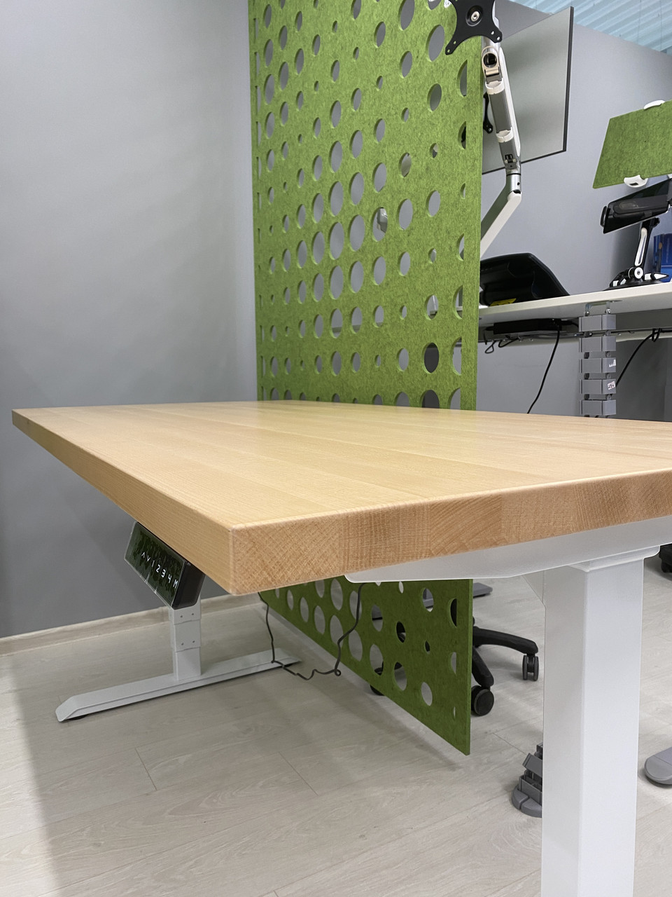 Стільниця - товщина 40 мм, 1800*800 мм Бук натуральний цільно-ламельний, фото 1