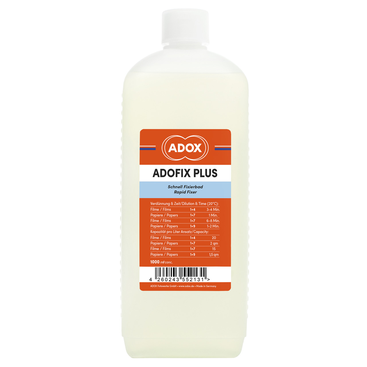 Фіксаж ADOX ADOFIX Plus 1000 ml Concentrate