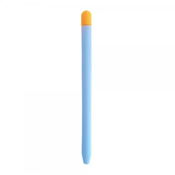 Чохол для стилуса GOOJODOQ Matt 2 Golor TPU для стілуса Apple Pencil 2 Blue Orange (1005002071193896BO)