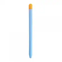 Чохол для стилуса GOOJODOQ Matt 2 Golor TPU для стілуса Apple Pencil 2 Blue Orange (1005002071193896BO)