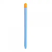 Чохол для стилуса GOOJODOQ Matt 2 Golor TPU для стілуса Apple Pencil 2 Blue Orange (1005002071193896BO)