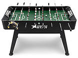 Настільний футбол Hop-Sport Corner чорно-золотистий, фото 5