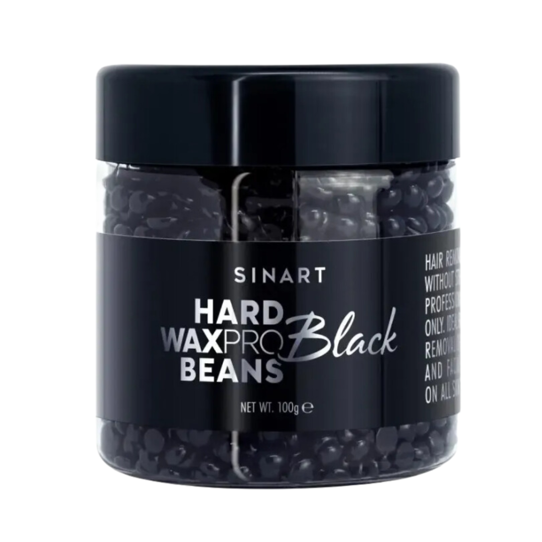 Віск чорний гранульований для депіляції Sinart HARD WAXPRO BEANS / BLACK БАНОЧКА, 100 г
