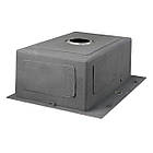 Мийка в кухню Kroner KRP Gebürstet 5843 HM 3,0/1,0 мм із сушінням і змішувачем Kroner ESG038 в комплекті, фото 5