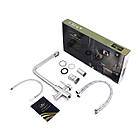 Мийка в кухню Kroner KRP Gebürstet 5843 HM 3,0/1,0 мм із сушінням і змішувачем Kroner ESG038 в комплекті, фото 10