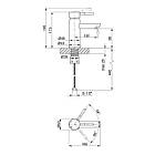 Крани Kroner, набір KRP-ESG060 для ванни з ручною лійкою, ESG010 для умивальника та ESG035 для мийки, фото 6