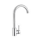 Мийка кухонна Luminex 6045 4 в 1 3,0/1,0 мм в зборі з дозатором, сифоном, краном та кошиком, фото 9