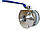 Кран кульовий фланцевий Ду 25 (1") нержавіючий, повнопрохідний Ball Valve, крани з нержавіючої сталі AISI 304, фото 8