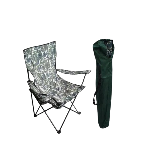 Крісло для пікніка Camping Chair GP 4267 Камуфляж | Рибальський стілець з системою павук, фото 1