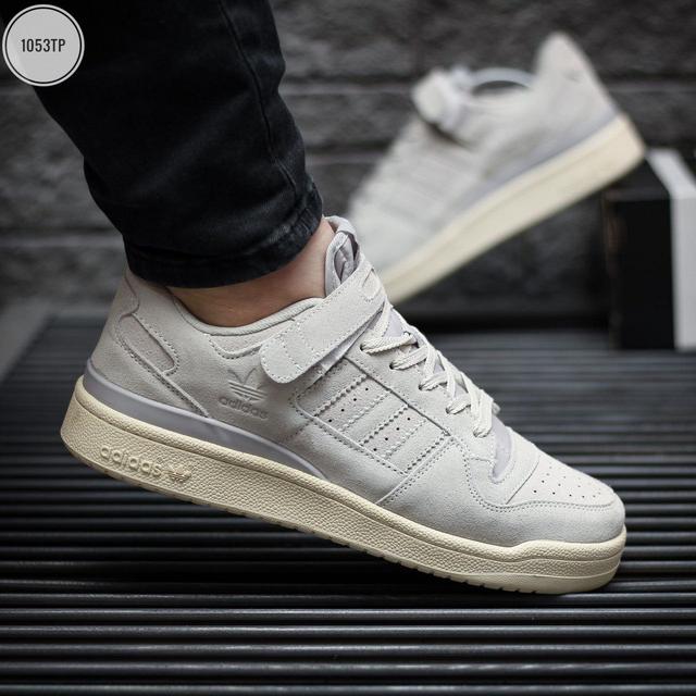 Adidas Forum Laces Low White