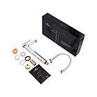 Змішувач на кухню Kroner KRP Eifel - C010-3 якісний Кран для раковини у ванну кімнату, фото 7