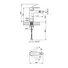 Змішувач для біде Kroner KRP Eifel - C020 Кран для біде на унітаз Гігієнічний змішувач для туалету, фото 3