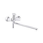 Змішувач для раковини у ванній Kroner KRP Eifel - C070 Кран у ванну з лійкою для душу, фото 3