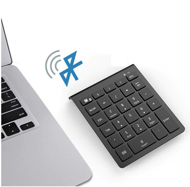 Числова клавіатура бездротова bluetooth 28 клавіш