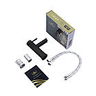 Чорна душова система прихованого монтажу із змішувачем для раковини, душовий гарнітур Kroner, фото 10