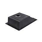 Раковина кухонна Kroner KRP Gebürstet 7849RHM 3,0/1,0 мм з нержавіючої сталі прямокутна, фото 5