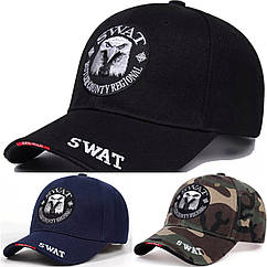 Кепка Бейсболка SWAT (Police, FBI) з вигнутим козирком, Унісекс WUKE One size