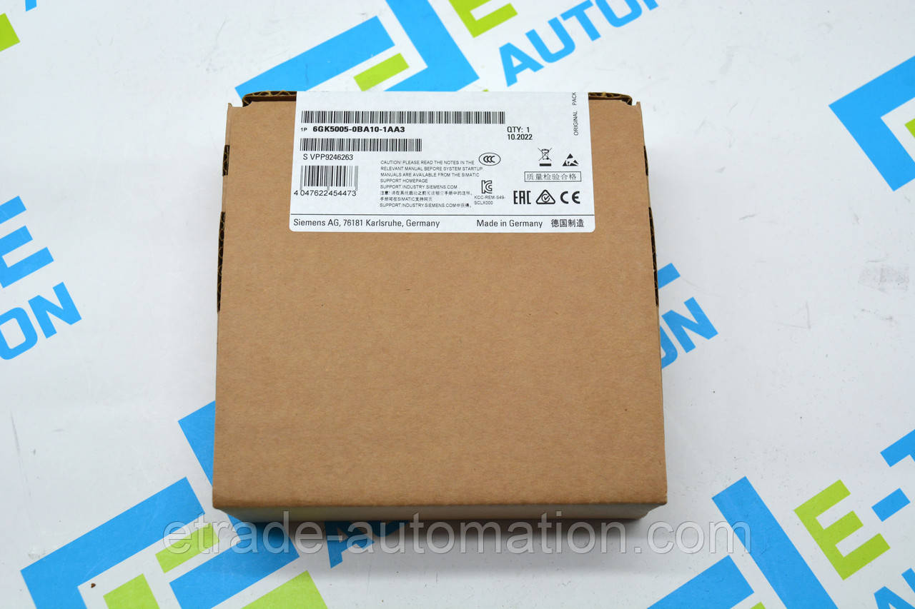 Комутатор Siemens 6GK5005-0BA10-1AA3