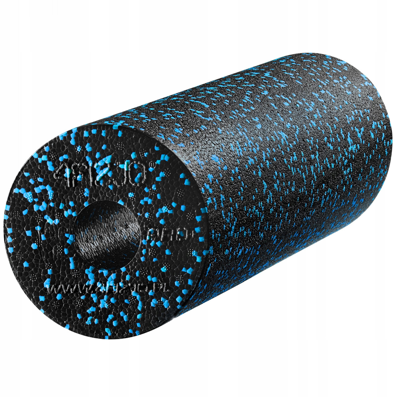 Масажний ролик 4FIZJO EPP PRO+ 45 x 14.5 см (валик, ролер) гладкий 4FJ1141 Black/Blue