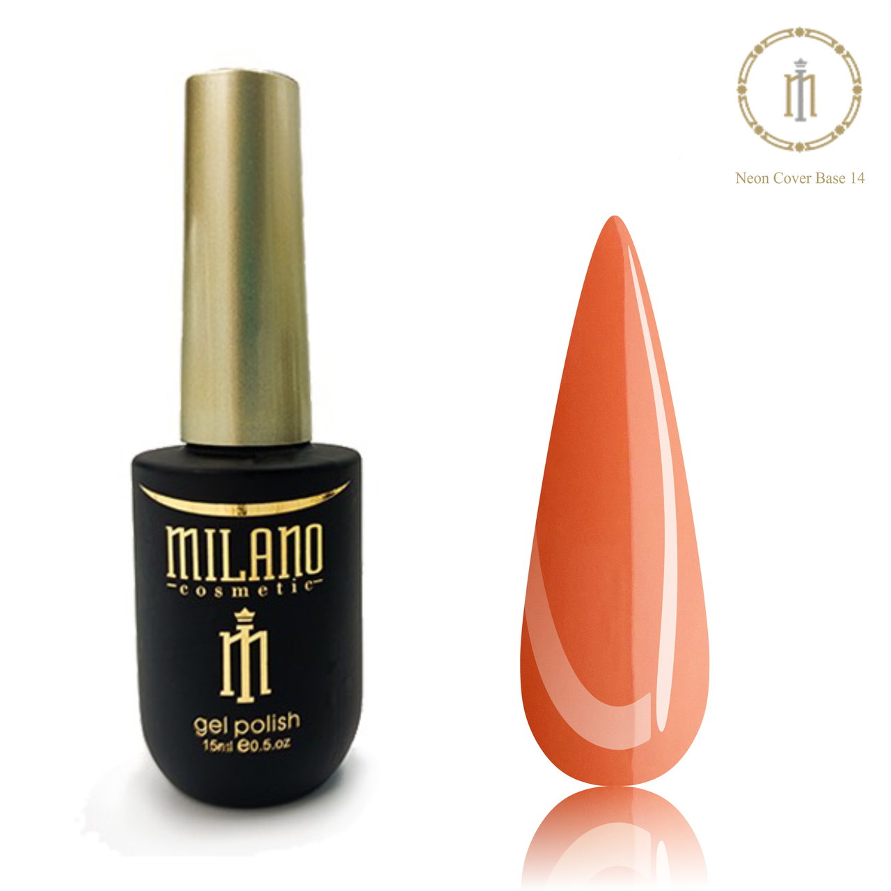 Камуфлююча неонова база №14 Milano Cosmetic,15 мл