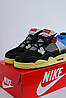 Чоловічі кросівки Nike Air Jordan 4 Retro Off Noir Найк Джордан Ретро Молодіжні, фото 7