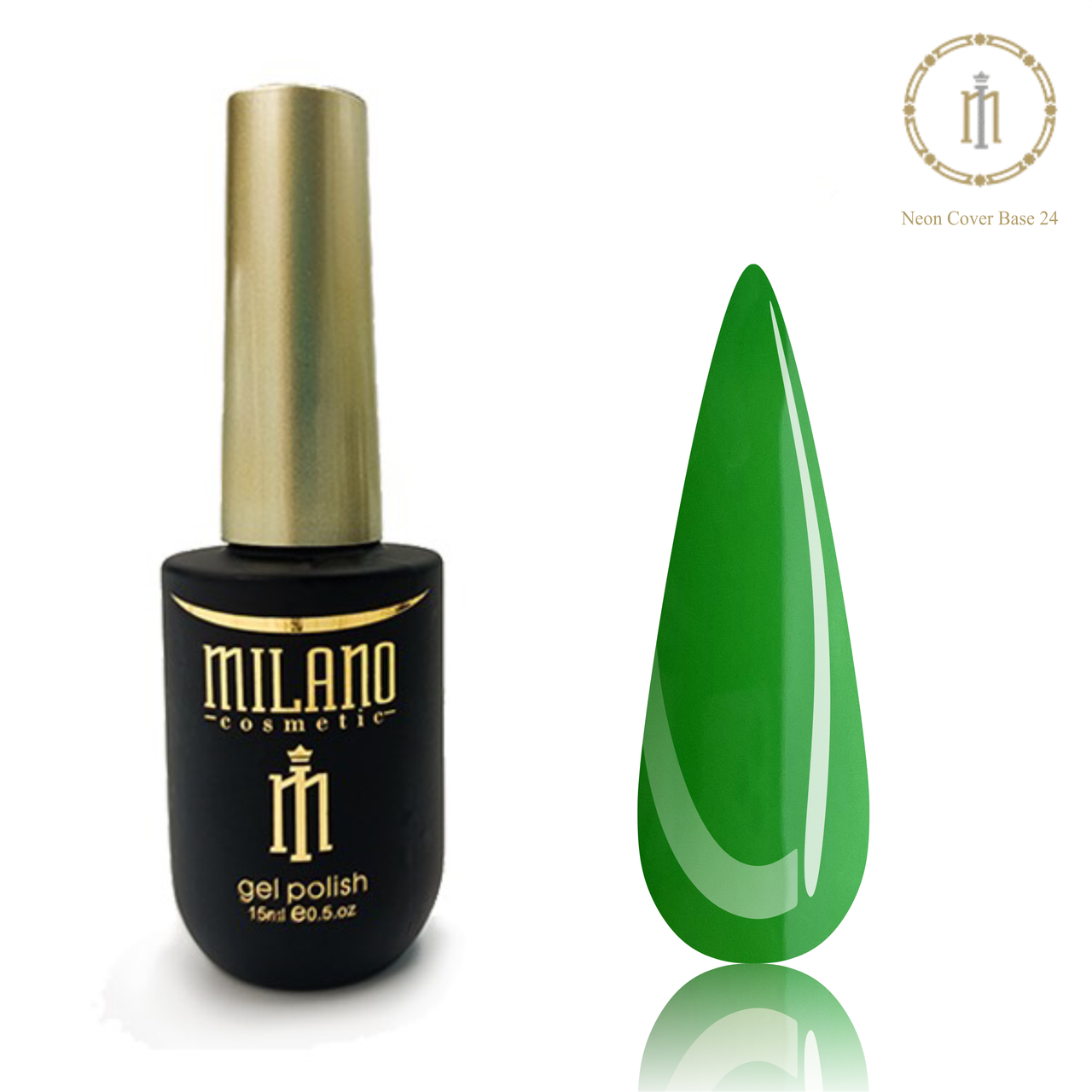 Камуфлююча неонова база №24 Milano Cosmetic,15 мл
