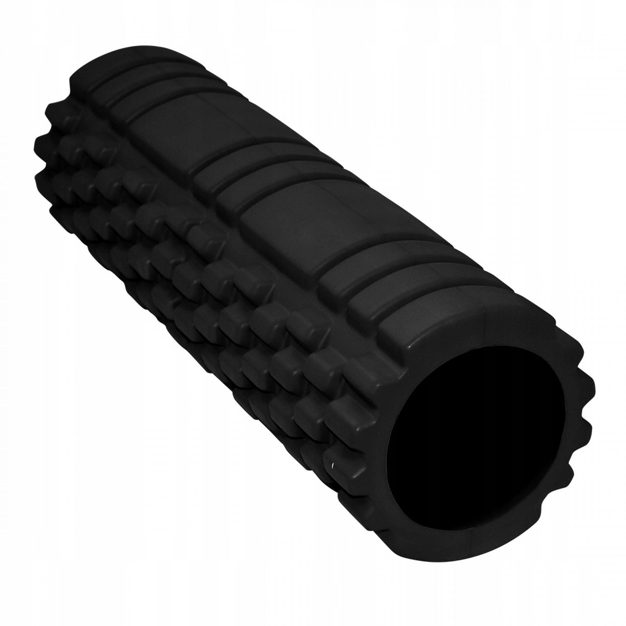 Масажний ролик (валик, ролер) SportVida EVA 45 x 14 см SV-HK0212 Black