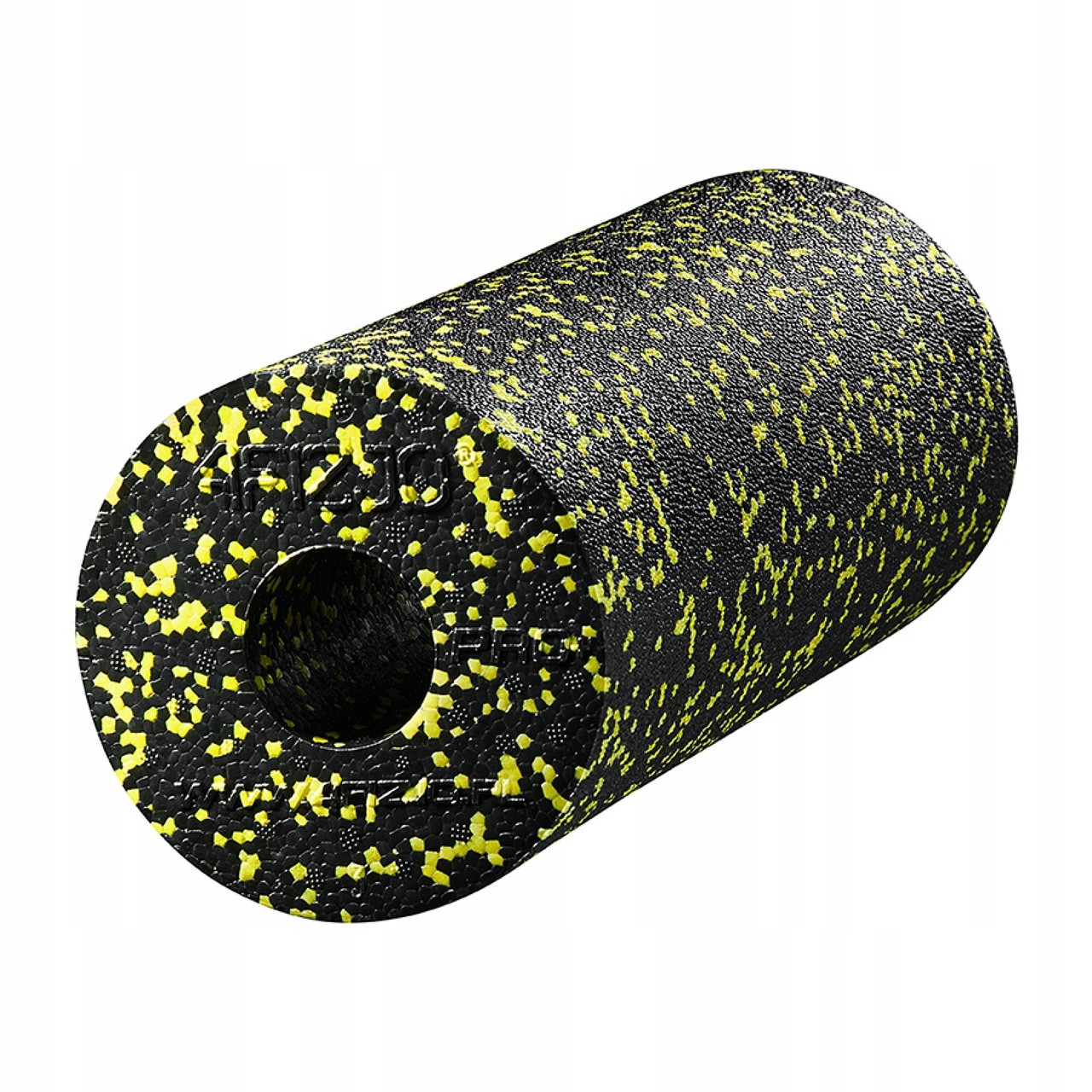 Масажний ролик 4FIZJO EPP PRO+ 33 x 14 см (валик, ролер) гладкий 4FJ0055 Black/Yellow
