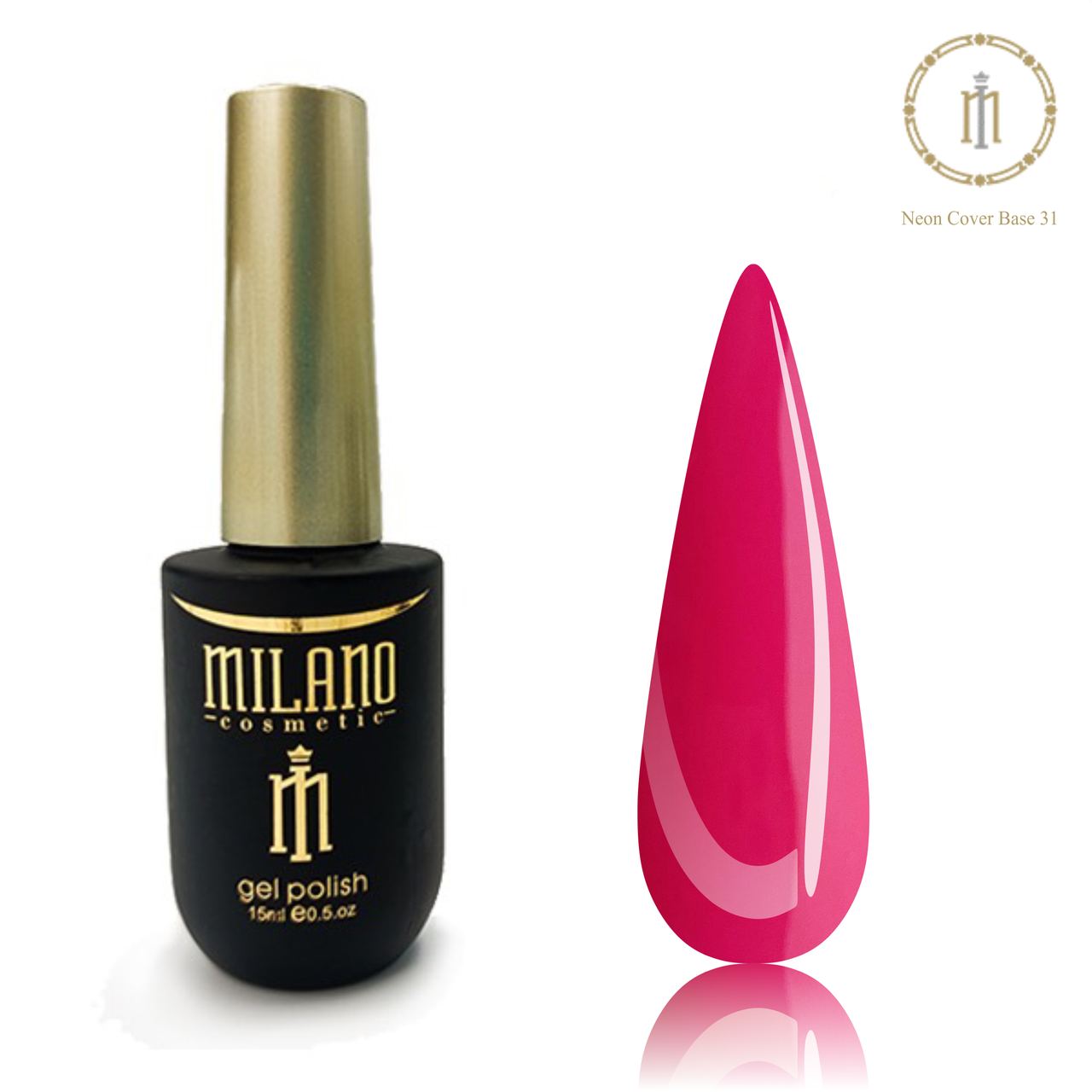 Камуфлююча неонова база №31 Milano Cosmetic,15 мл