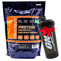 2 кг. Сывороточный протеин для мышц и набора веса + шейкер в подарок пломбир