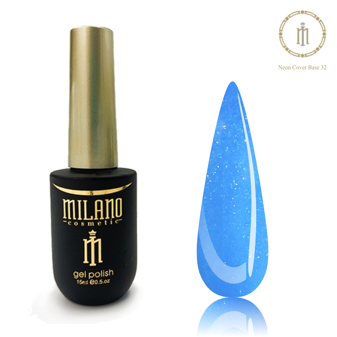 Камуфлююча неонова база №32 Milano Cosmetic,15 мл