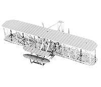 Металлический 3D-пазл (конструктор) Самолет братьев Райт