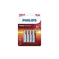 Батарейка ААA (LR03) Philips Power alkaline