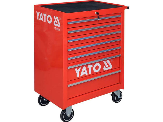 Візок для інструменту YATO YT-0914 із 7 ящиками, 995 х 680 х 458 мм, фото 1